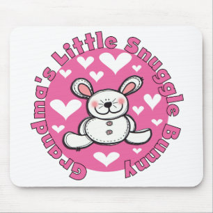 Grandma's Little Snuggle Bunny Mouse Mat
