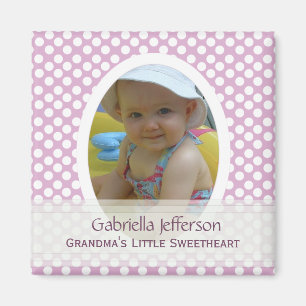 Grandmas Little Sweetheart: Picture Magnet