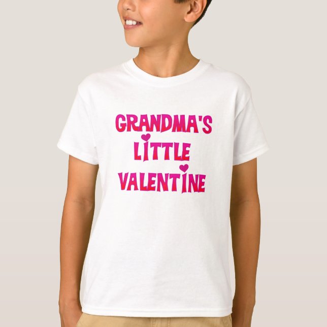 Grandma's Little Valentine T-Shirt (Front)