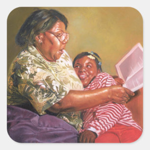 Grandma's Love 1995 Square Sticker