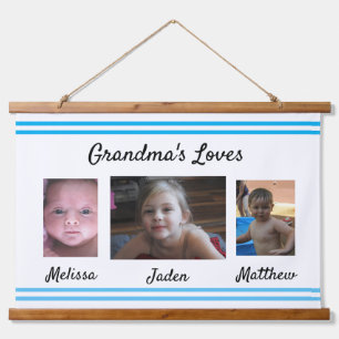 Grandma's Love   Grandchildren Photos Wall Art
