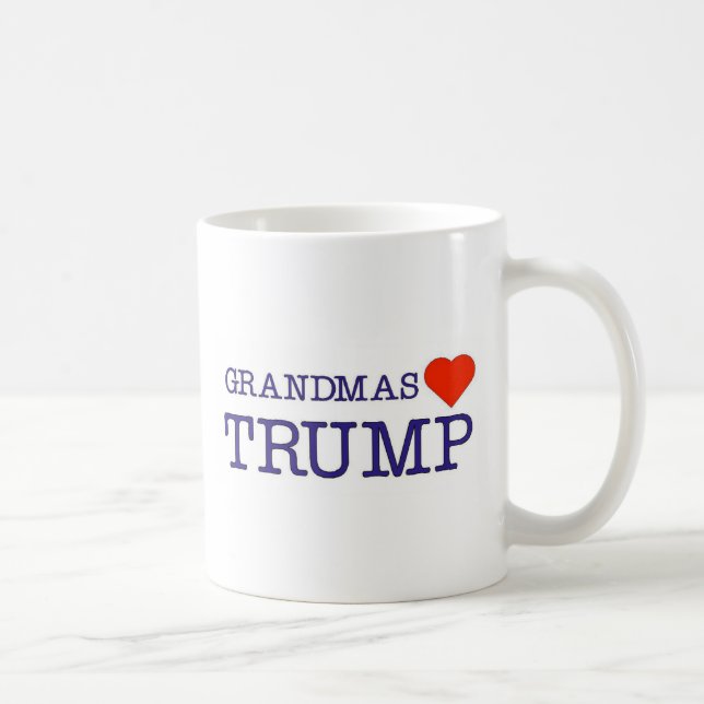Grandmas Love Trump Coffee Mug (Right)