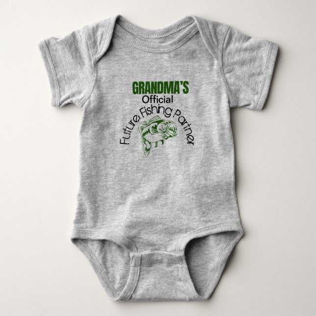 Grandma's Official Baby Bodysuit (Front)