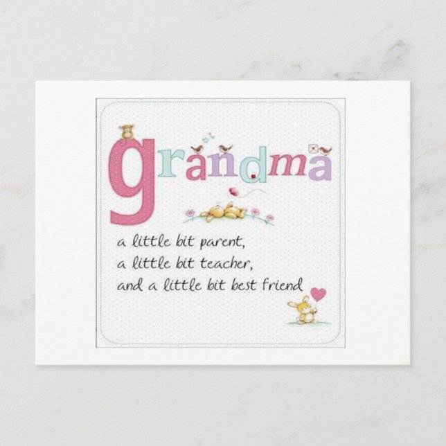 Grandmas Postcard (Front)