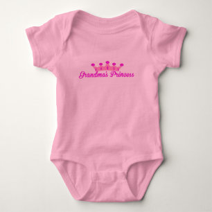 Grandma's Princess Baby Bodysuit