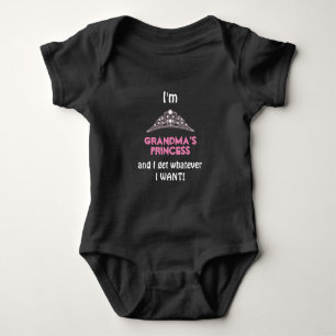 Grandma's Princess Baby Bodysuit