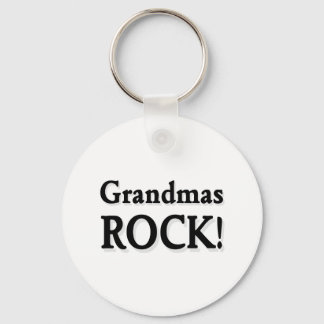 Grandmas ROCK! Key Ring