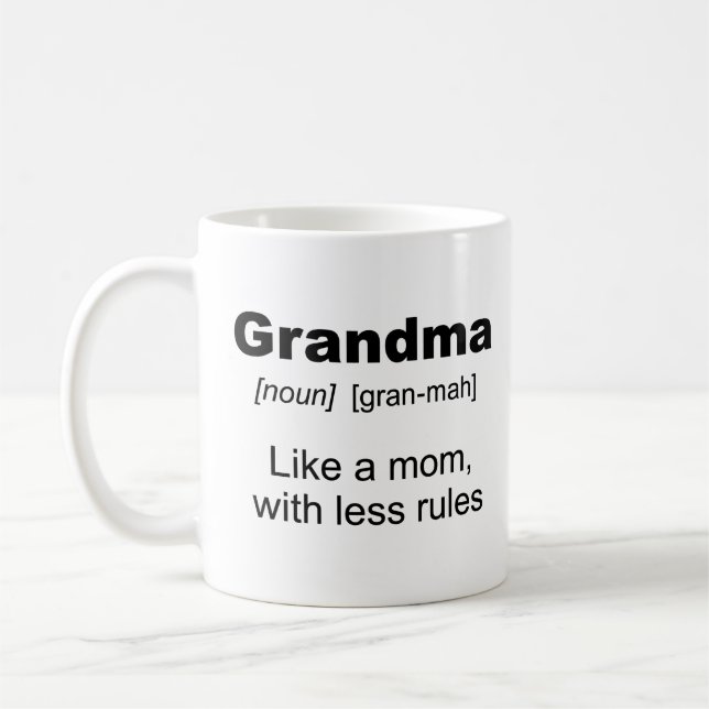 Grandmas Rule! Mug (Left)