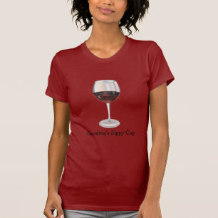 Grandma's Sippy Cup (customisable) T-Shirt