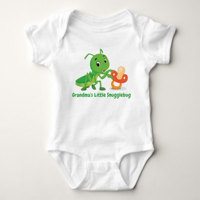 Grandma's Snuggle Bug Baby Bodysuit (Front)