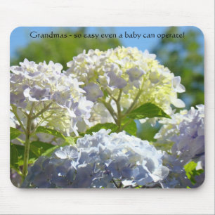 Grandmas so easy even a baby can operate! gifts mouse mat