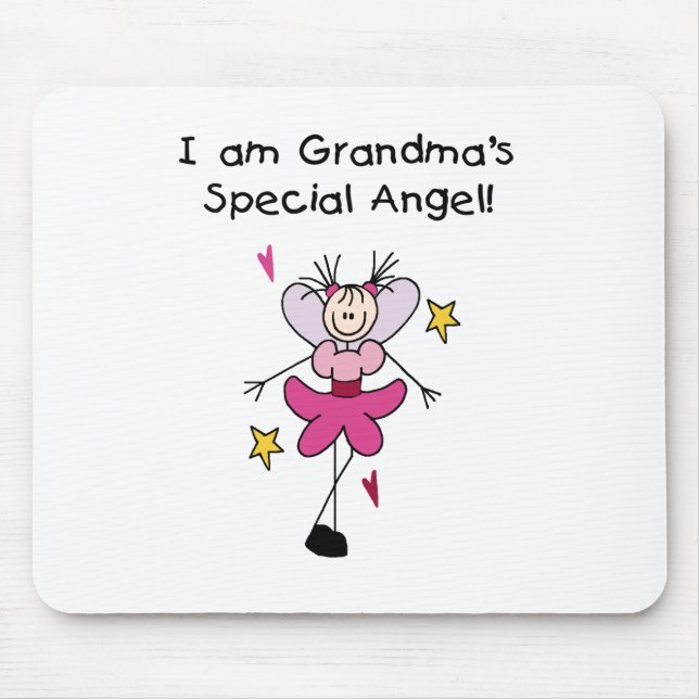 Grandma's Special Angel Mouse Mat (Front)