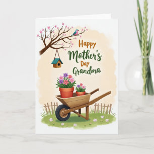 Grandmas Springtime Garden Card