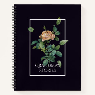 Grandma's Stories Family History Notebook