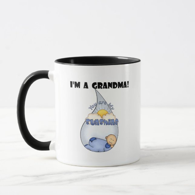 Grandma's Sunshine-Boy T-shirts and Gifts Mug (Left)