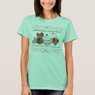 Grandma's Sweeties, Personalised Tee Shirt