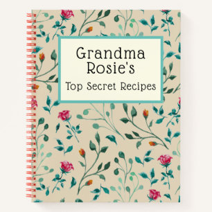 Grandma's Top Secret Recipes Journal