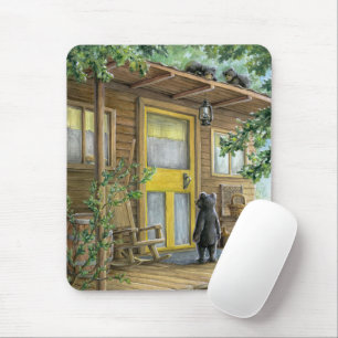 Grandma's Visitors Mouse Mat