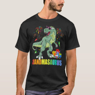 Grandmasaurus Birthday Rex Dinosaur Grandma Saurus T-Shirt