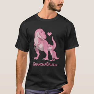 GrandmaSaurus Grammy Baby Girl T Rex Dinosaurs T-Shirt