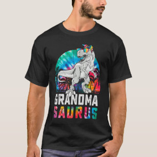 Grandmasaurus Rex Dinosaur Grandma Saurus Family M T-Shirt