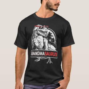 Grandmasaurus Rex Dinosaur Grandma Saurus Family M T-Shirt