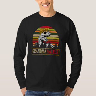 Grandmasaurus Rex Dinosaur Grandma Saurus Family M T-Shirt