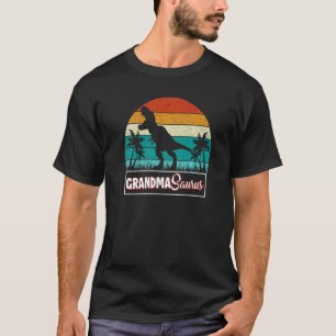 Grandmasaurus Rex Dinosaur Grandma Saurus Family M T-Shirt