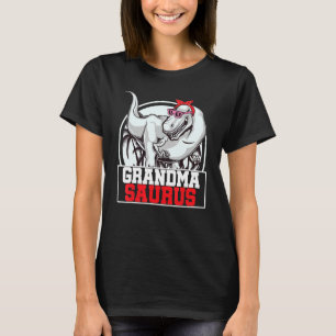 Grandmasaurus Rex Dinosaur Grandma Saurus Family T-Shirt