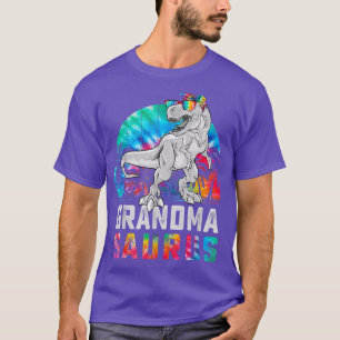 Grandmasaurus T Re Dinosaur Grandma Saurus Family T-Shirt