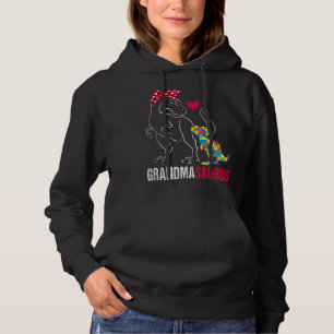 Grandmasaurus T rex Dinosaur Clothing Gifts. Funny Hoodie