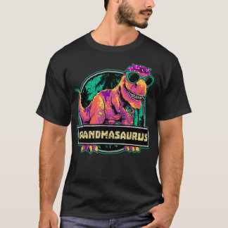 Grandmasaurus T rex Grandma Saurus Dinosaur T-Shirt