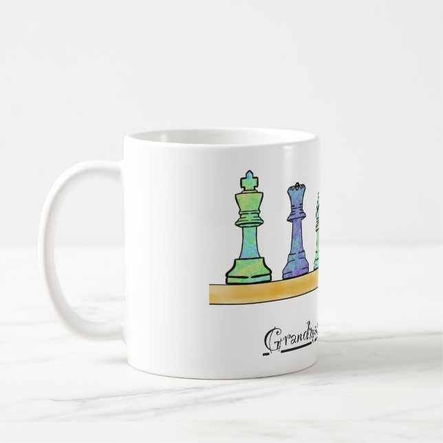Grandmaster in Training Chess  Coffee Mug (Left)