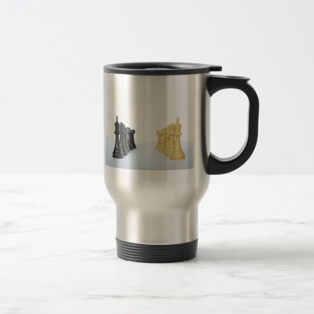 Grandmaster  Stainless Travel Mug (Right)