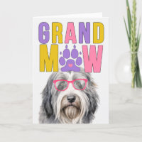 GrandMAW Bearded Collie Dog Funny Grandparents Day