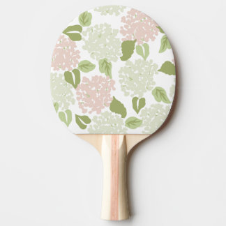 Grandmillenial hydrangea floral preppy pretty ping pong paddle