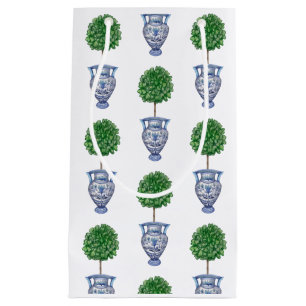 Grandmillenial topiary preppy classic grandma small gift bag