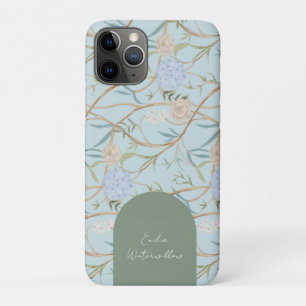 Grandmillennial Chinoiserie Customisable iPhone 11 Pro Case