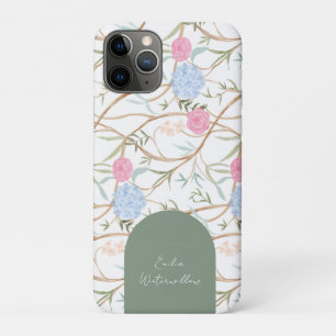 Grandmillennial Chinoiserie Customisable iPhone 11 Pro Case
