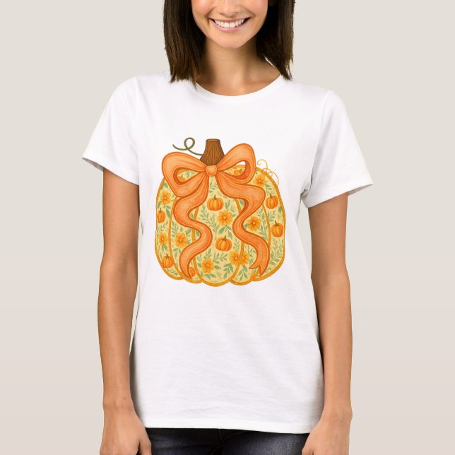 Grandmillennial Fall｜grandmillennial decorating T-Shirt (Front)