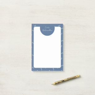 Grandmillennial Painterly Hydrangea Customisable Post-it Notes
