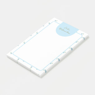 Grandmillennial Painterly Hydrangea Customisable Post-it Notes
