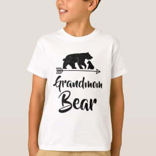 Grandmom Bear Best Gift Mother's Father's Day T-Shirt