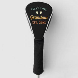 Grandmother Abuela Nonna Grammy First Time Grandma Golf Head Cover