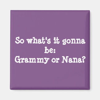 Grandmother Announcement Magnet