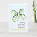 Grandmother Birthday Card<br><div class="desc">Pretty butterfly birthday card for a grandma that is customisable with your personalised message.</div>