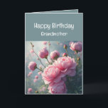 Grandmother Birthday Peony Garden Flower Card<br><div class="desc">Grandmother Birthday Peony Garden Flower Wishing you a wonderful birthday full of all the things that make you smile</div>