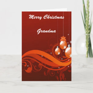 Grandmother Christmas cards