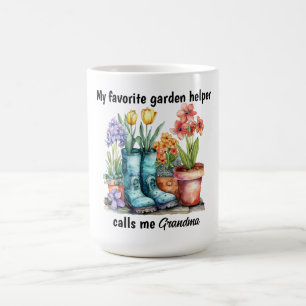 Grandmother garden  coffee mug