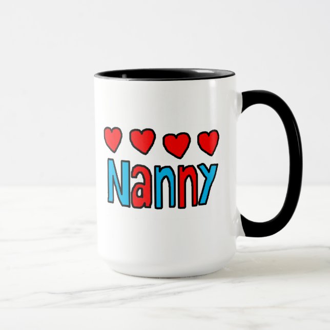 grandmother nanny mug (Right)